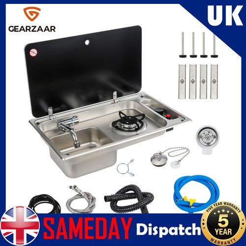 Campervan sink cooker outdoors - sink,