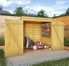 WOODEN GARDEN STORAGE SHED 5x3
