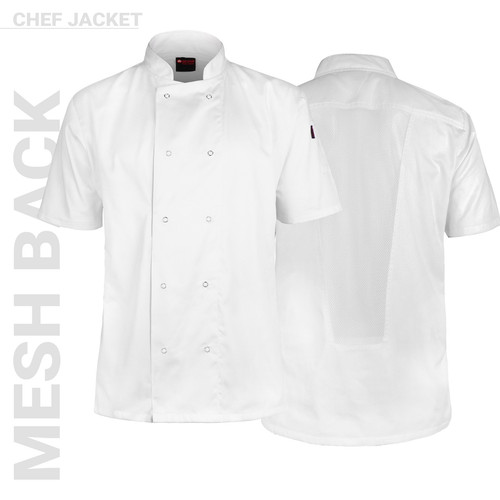 Chefs jacket short sleeve - chefs,