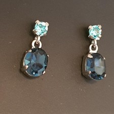 Montana/Aquamarine  Drop Earrings