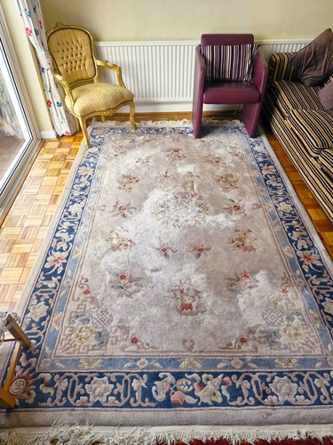 Vintage large hand knotted - large,