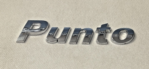 Fiat punto car badge - fiat,