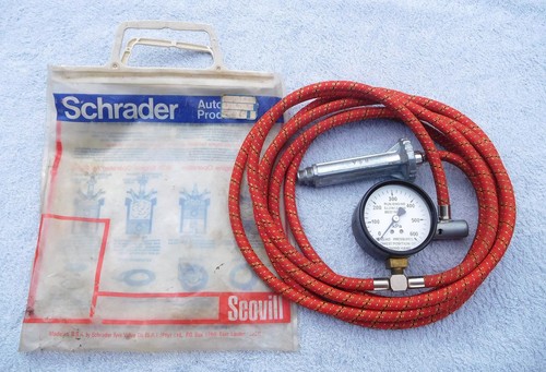 Vintage schrader tyre inflator - schrader,