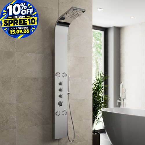 Thermostatic shower panel - shower,