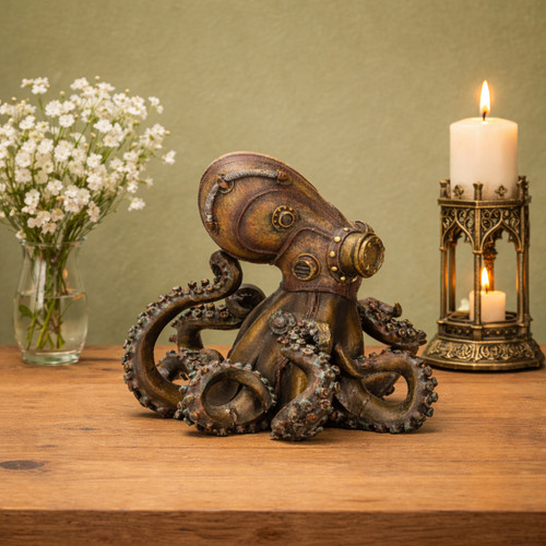 Octo steam steampunk style - steampunk,