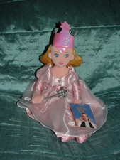THE WIZARD OF OZ GLENDA THE GOOD WITCH BEANIE PLUSH SOFT TOY  WARNER BROS TAGGED