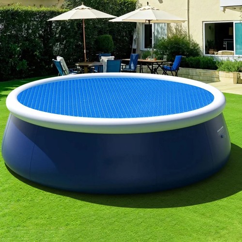 12ft round solar cover steel - 12ft,