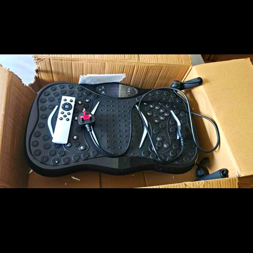 Black vibration plate exercise - vibration,