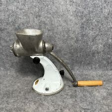 Spong & Co LTD Mincer Basildon Essex England White wooden Handle