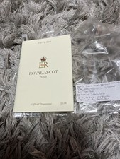 Signed Royal Ascot Fifth Day Racecard 2019 by Andrea Atzeni. Hardwick Stakes