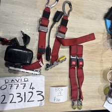 UNWIN Wheelchair Straps With 3 Point Seat Belt And Stalk