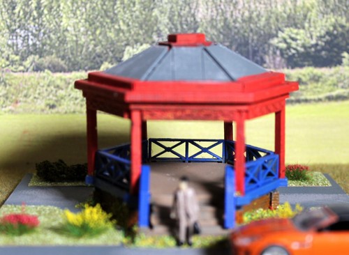Scale small bandstand with - bandstand,