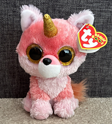 Beanie boo faye pink fox - ty,