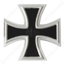 2008 IRON CROSS FIRST CLASS - Repro Hinged Pin Military WW2 German Bundeswehr