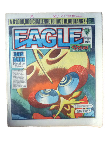 Eagle and scream comic - comic, no