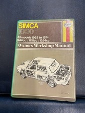 SIMCA 1000 inc. SPECIAL &