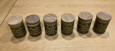 Hornsea Pottery Set Of 6 Green