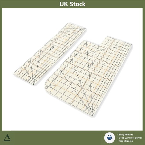 2pc hot hem ruler sewing - 2pc,