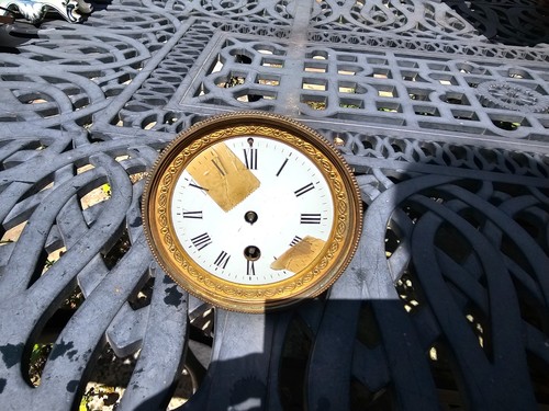 Antique french day clock - 8,