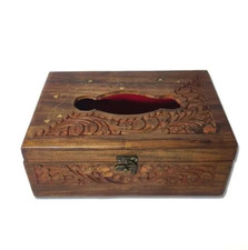 Wooden Tissue Box 15X23cm
