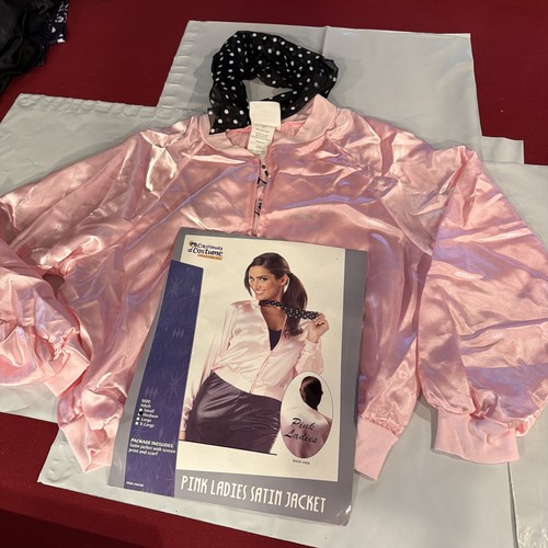 Pink ladies satin - ladies,