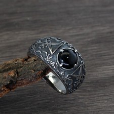 Lucifer Satan Signet Ring Men