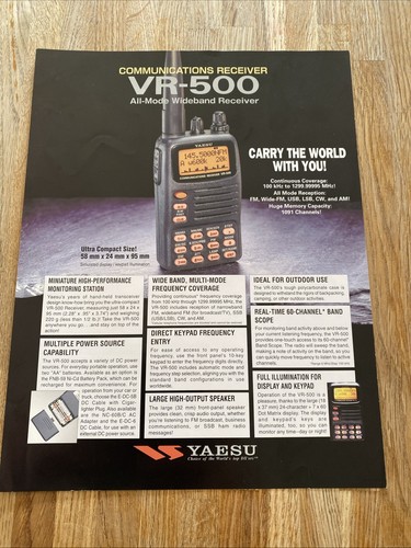 Yaesu 500 all - yaesu, all-mode