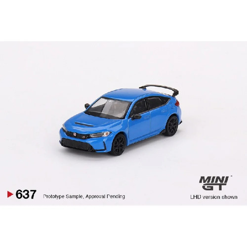 Honda civic type - boost, blue