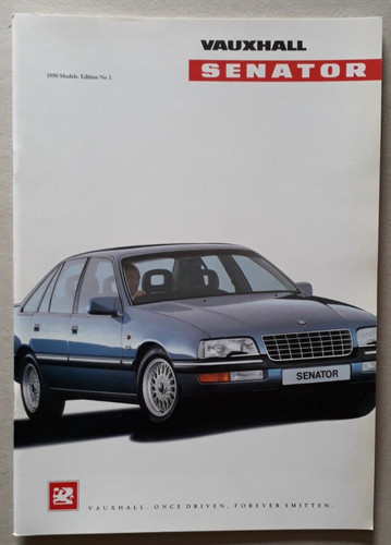Vauxhall senator brochure 1990 - brochure,