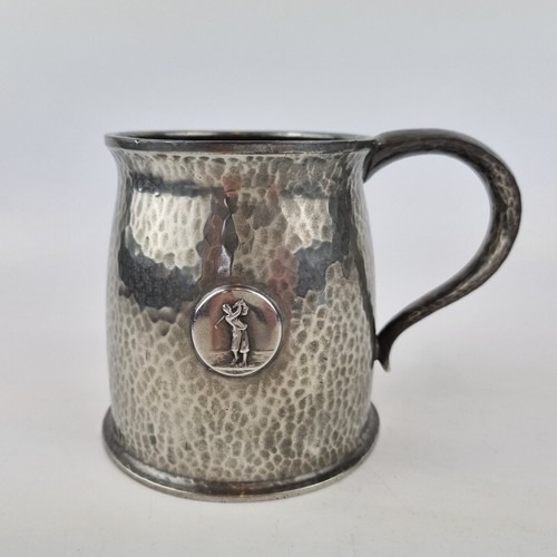 Antique pewter tankard - pewter,