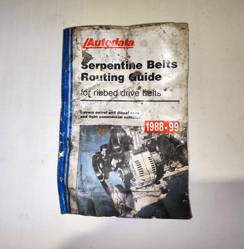 Autodata serpentine belt - autodata,