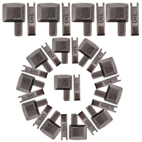 Sets metal zipper stops - 20,