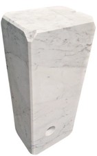 White Carrara Marble Base For Flos Arco Floor Light 55x24x18cm 68Kg - Base Only