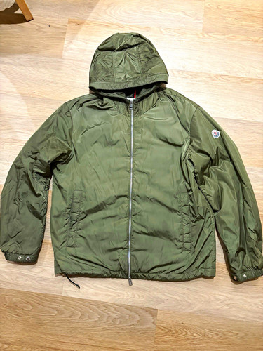 Moncler men green hooded - moncler, men's
