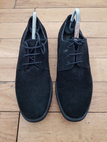 Men black suede fabrics - men's,