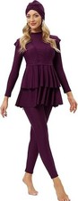 Womens Muslim Burkini Swimsuit