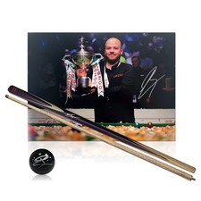 Luca Brecel Signed Snooker
