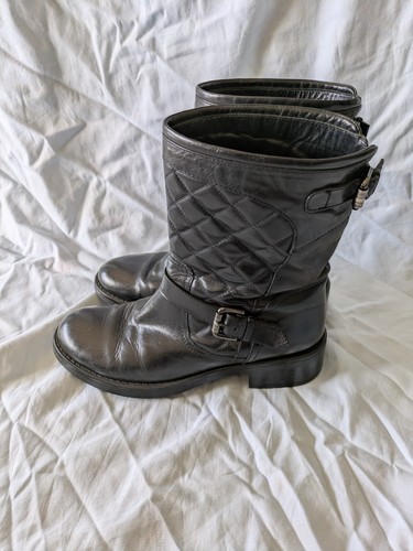 Aquatalia quilted black - quilted,