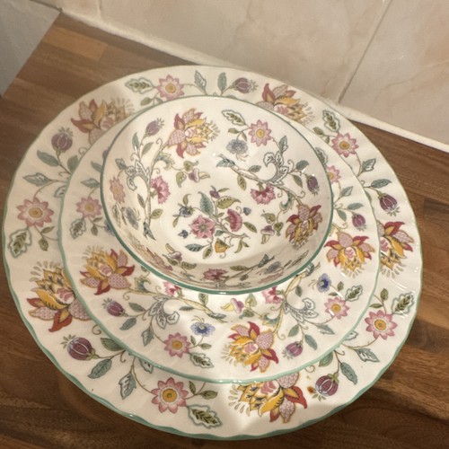 Floral haddon hall minton bone - haddon,