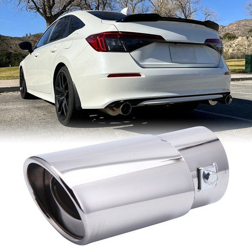 Car exhaust pipe tip - car, rear