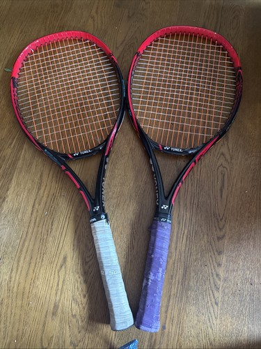 Yonex tennis racquet used - racquet,