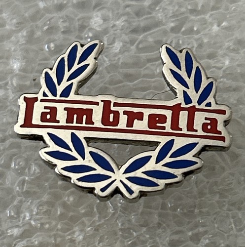 Lambretta enamel badge scooter - badge,
