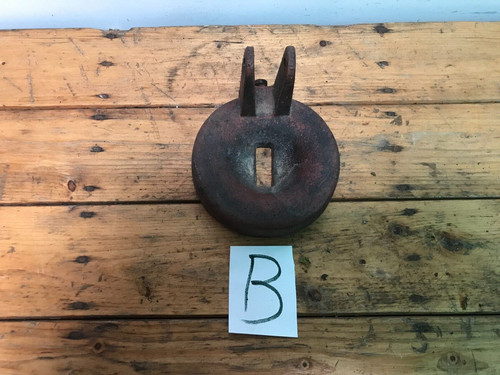 Old cast iron water pitcher - iron,