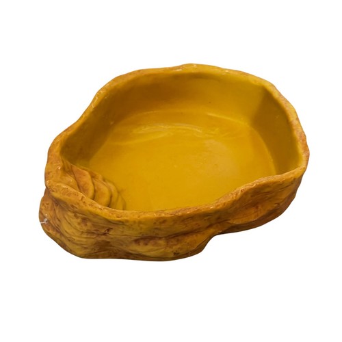 Habistat sandstone water dish - sandstone,