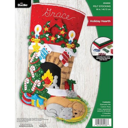 Bucilla felt christmas - 18",