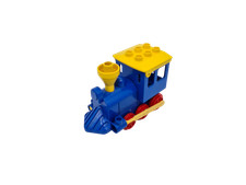 LEGO ® DUPLO RAILWAY TRAIN 2x6 train locomotive sliding locomotive blue train
