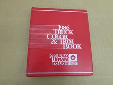 1986 Dodge Truck Dealer Album