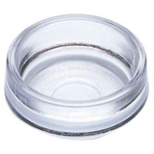 Large clear castor cups - 8,