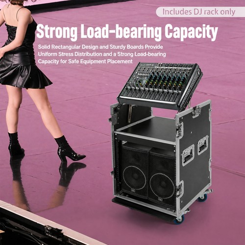 10u rack road case - pa, rack/road