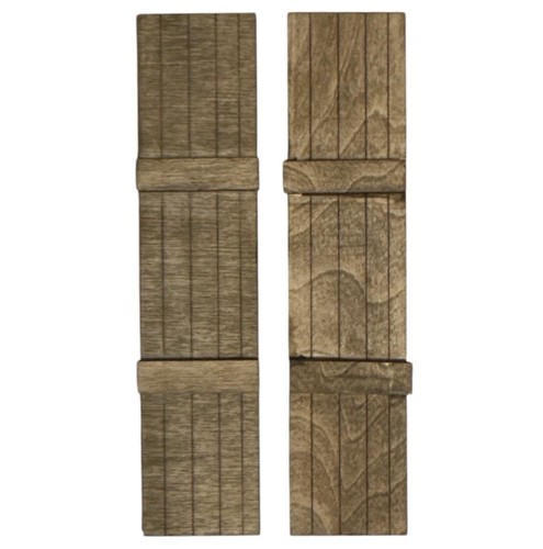 Dolls house rustic barn - rustic, door